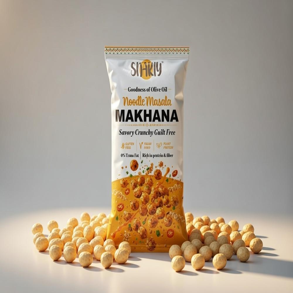 Noodles Masala Makhana