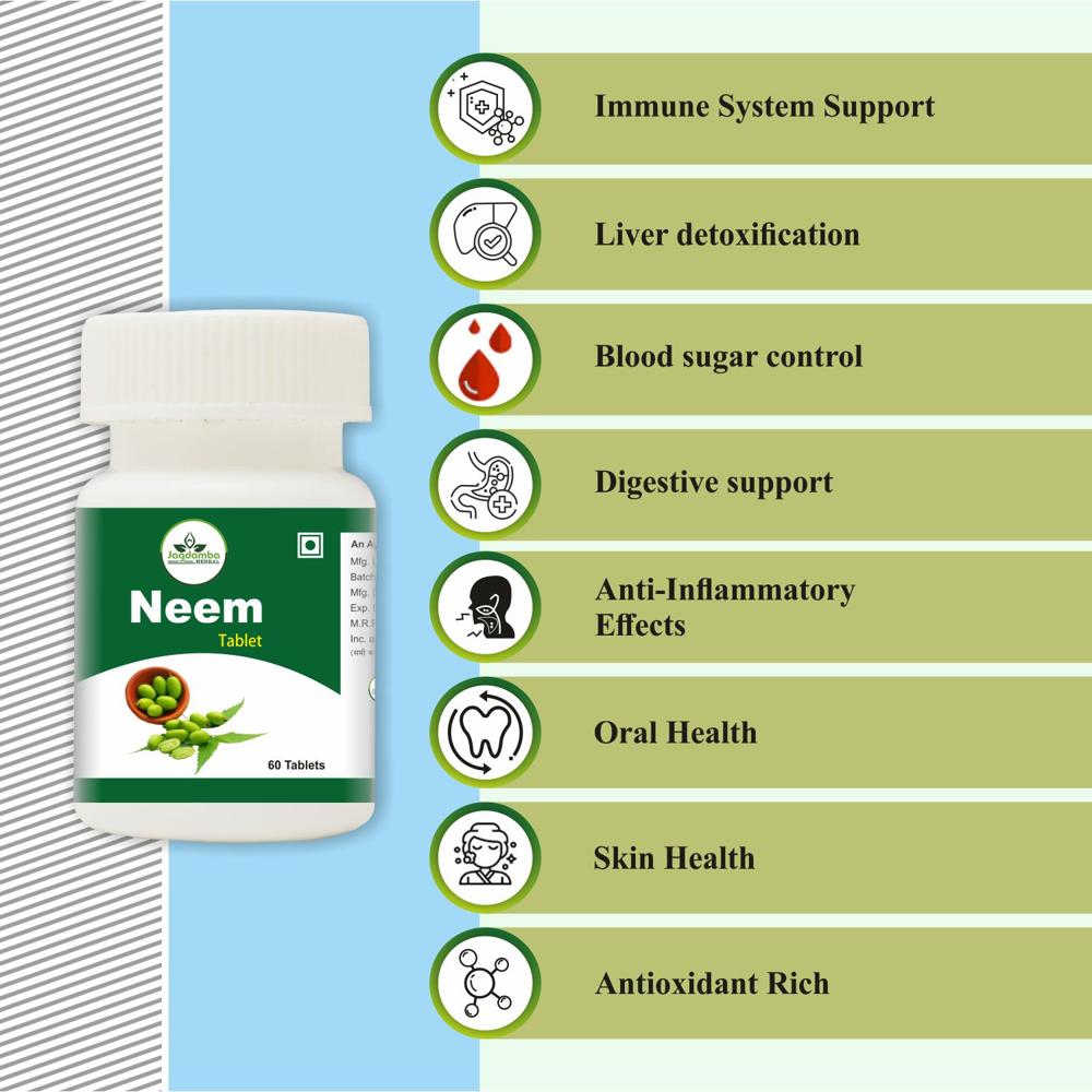 Neem Tablets - Age Group: For Adults