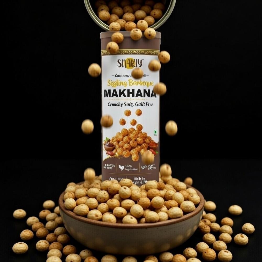 Snaiky Sizzling Barbeque Foxnut 77g