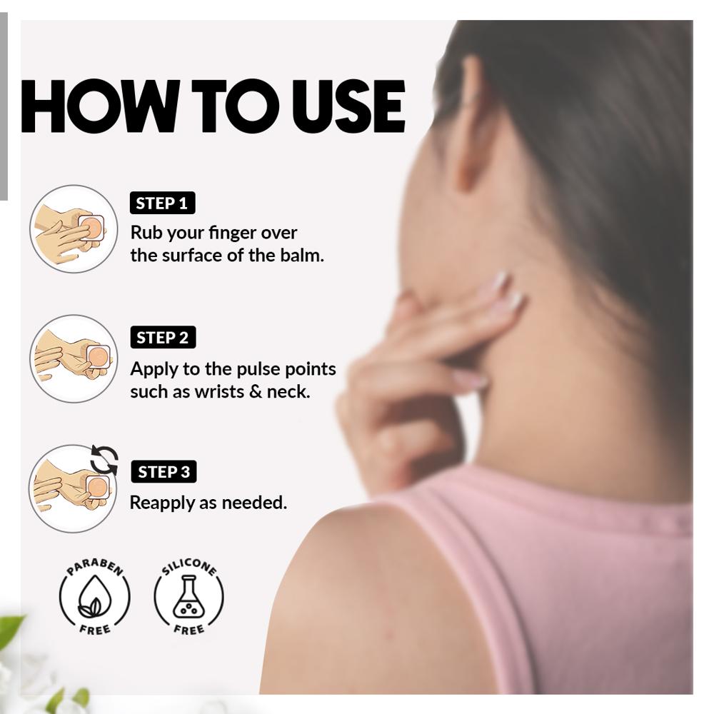 Solid Perfume  -Bloom Escape Pocket - Ingredients: Bees Wax