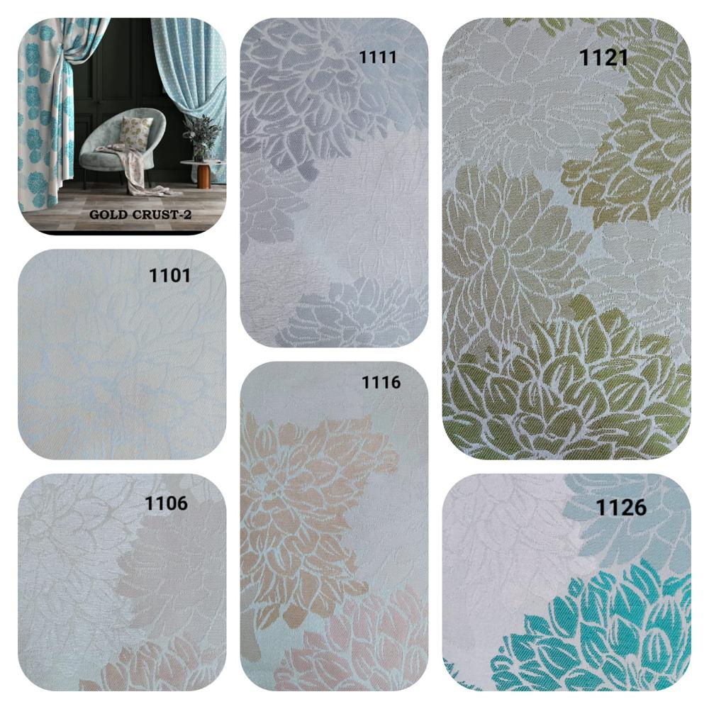 Gold crust 2 Curtain fabric