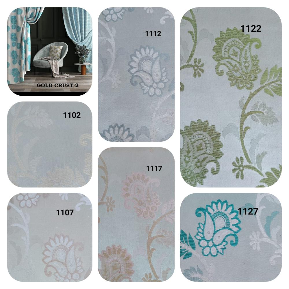 Gold crust 2 Curtain fabric