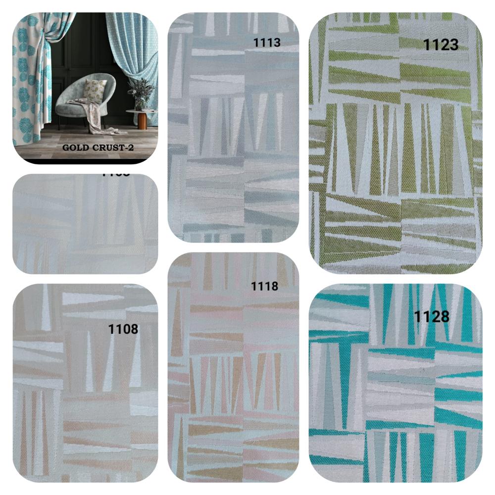 Gold crust 2 Curtain fabric