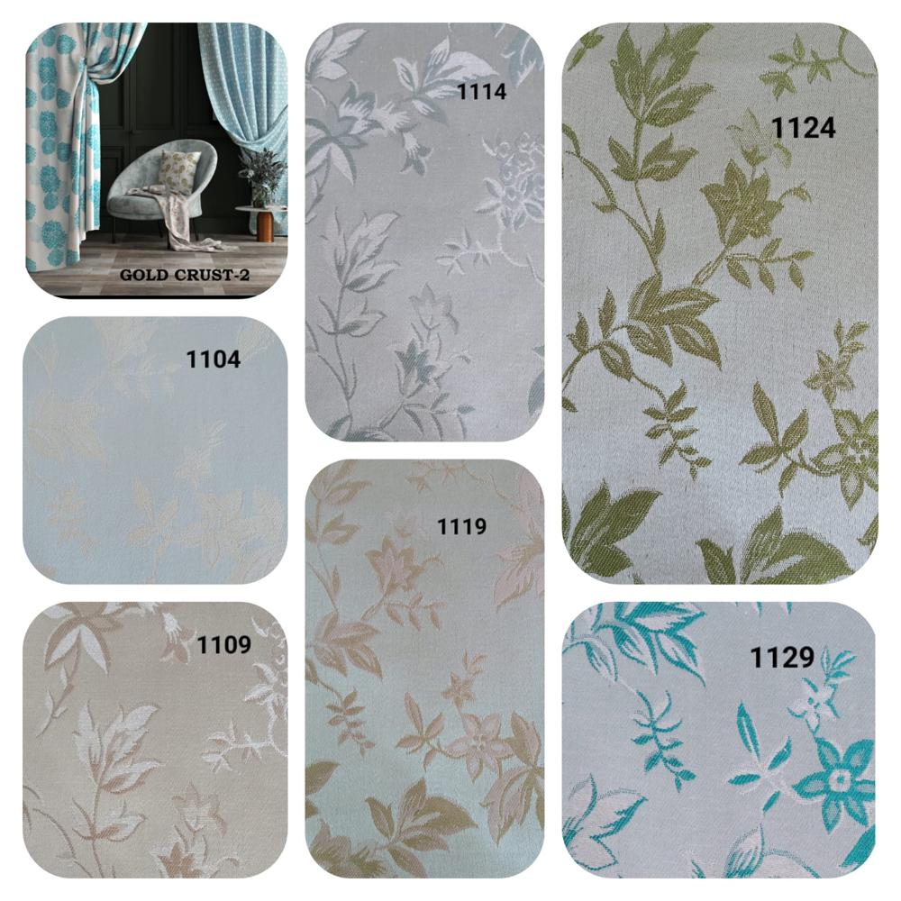 Gold crust 2 Curtain fabric