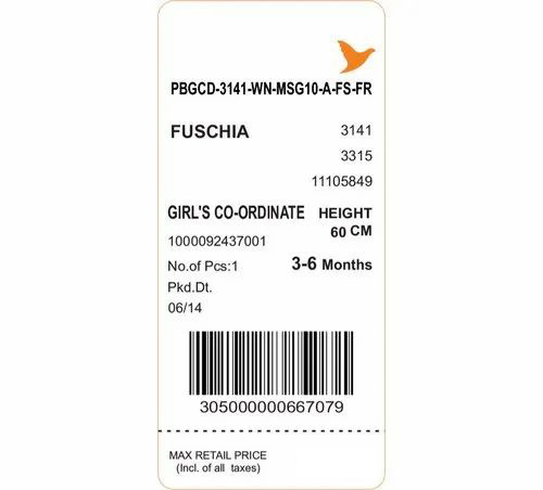 T Shirt White Hang Tags