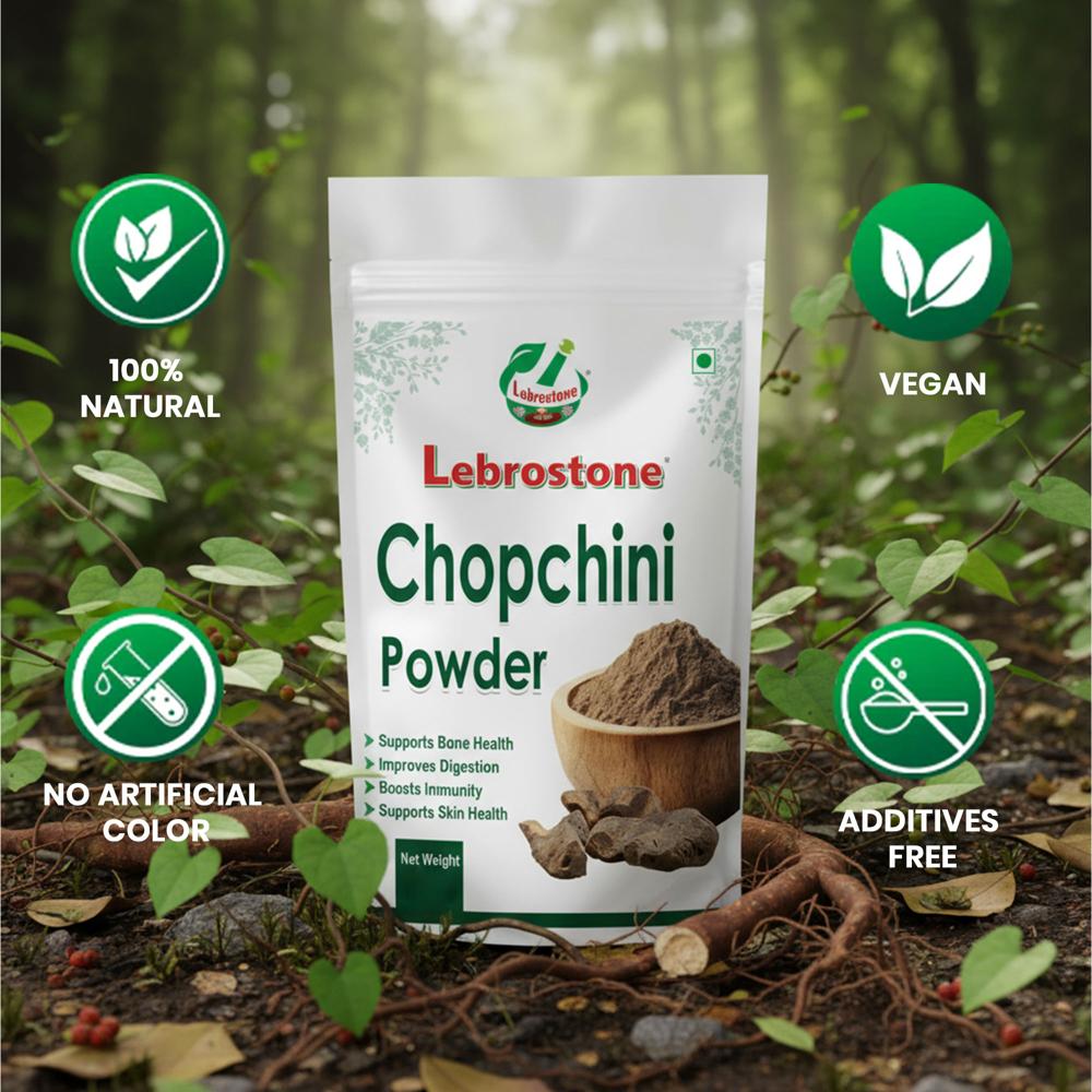 Lebrostone Chopchini Root Powder  Natural Detox, Digestive & Wellness Support| 100g