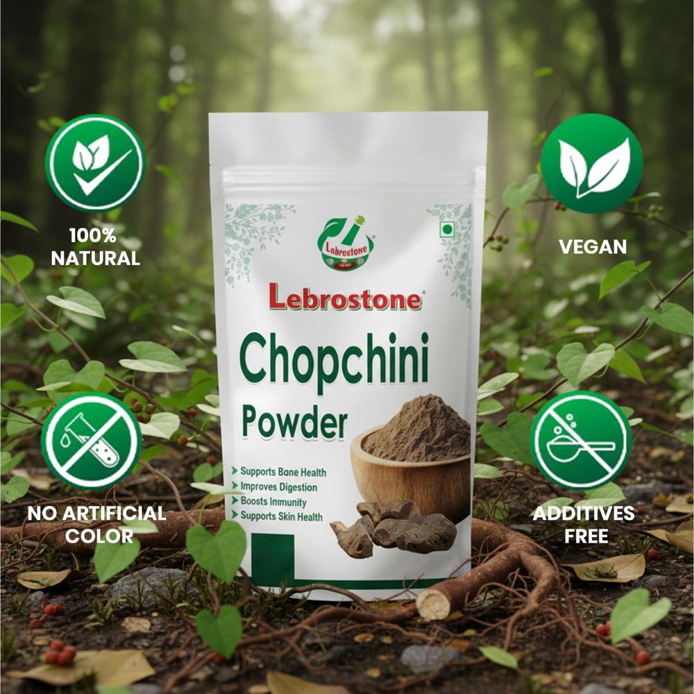 Lebrostone Chopchini Root Powder  Natural Detox, Digestive & Wellness Support| 200g