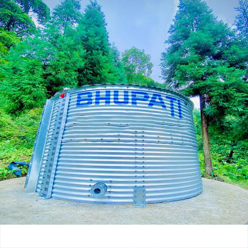 पूर्व निर्मित जस्ता एल्युमिनियम पानी का टैंक