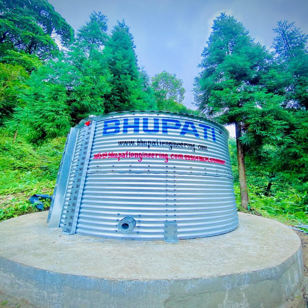 Pre Fabricated Zinc Aluminium Water Tank