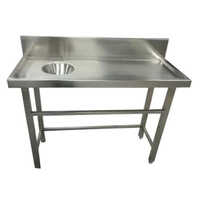 Dish Landing Table - Application: Commercial Kitchens
