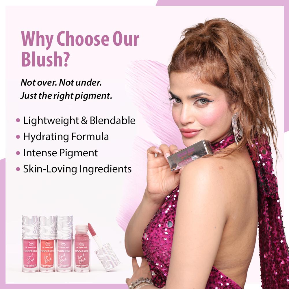 Moon Kiss Liquid Blush in 4 latest Shade