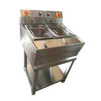 Standing Model Double Deep Fat Fryer - Capacity: 16 Liters (8l X 2) Ltr