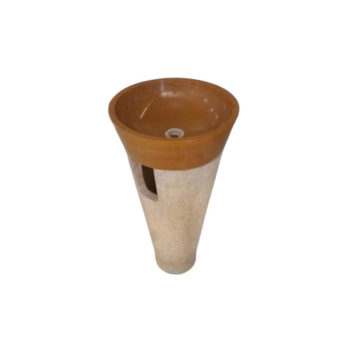 Golden Stone Wash Basin