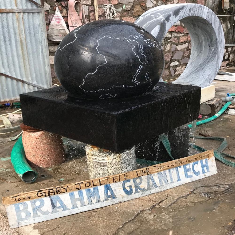 Marble Floating Ring Fountain