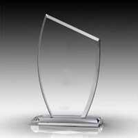 Glass Trophy - Dimension (l*w*h): Approx. 8x3x18 Cm  Centimeter (cm)
