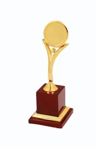 Brass Golden Appreciation Trophy