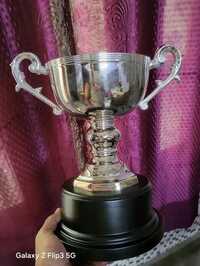 Brass Sports Football Silver Cup