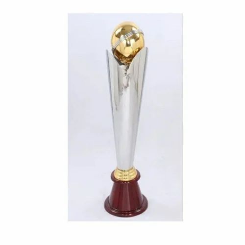 Glass Cricket Trophy