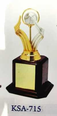 Gold And Silver Metal Trophy