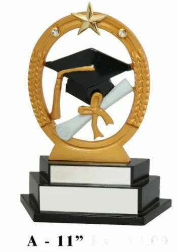 Metal Graduation Corporate Trophy