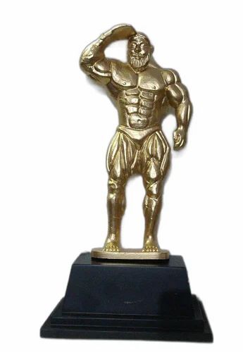 Gold plated Bodybuilder Trophy