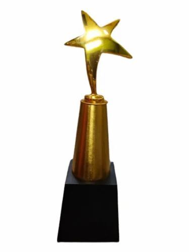 Brass Star Award Trophy