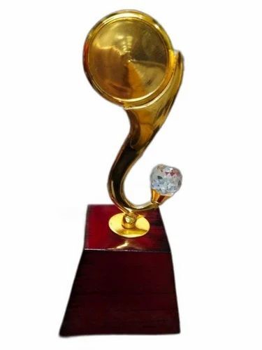 12inch Brass Cricket Trophy