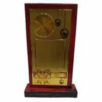 Laminated Wooden Cricket Trophy