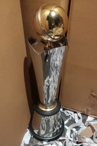 Silver Metal Championship Trophy
