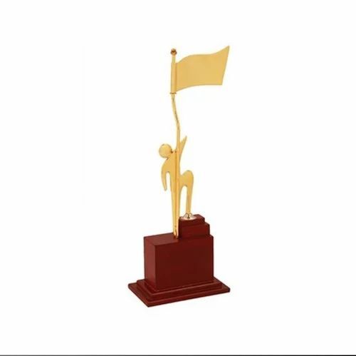 Golden Flag Award Trophy