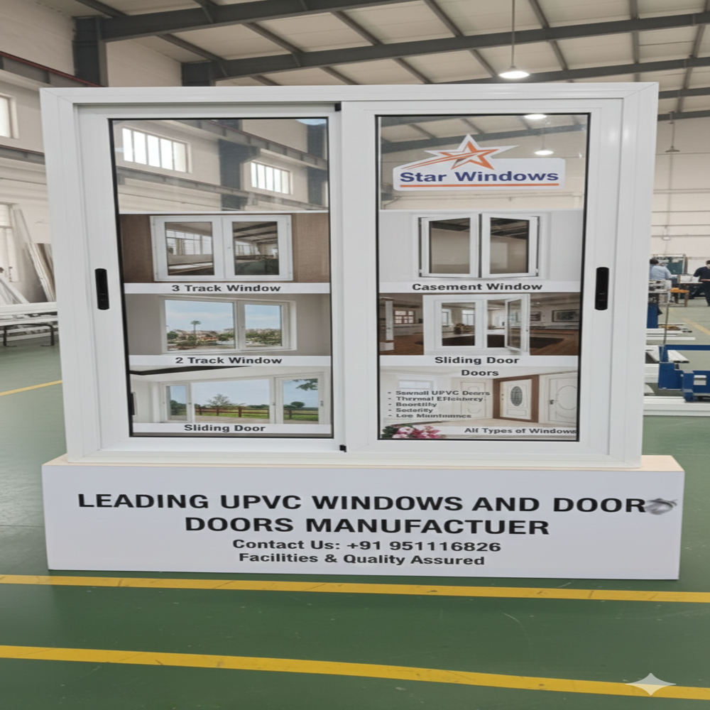 Upvc Windows - Application: Residential & Commercial