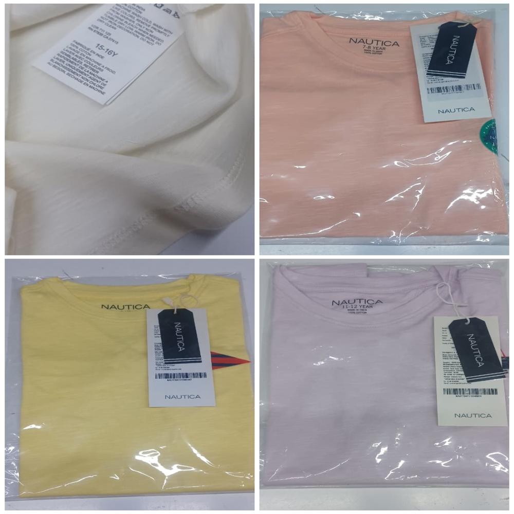 B16460 NAUTICA Boys Printed T-Shirts