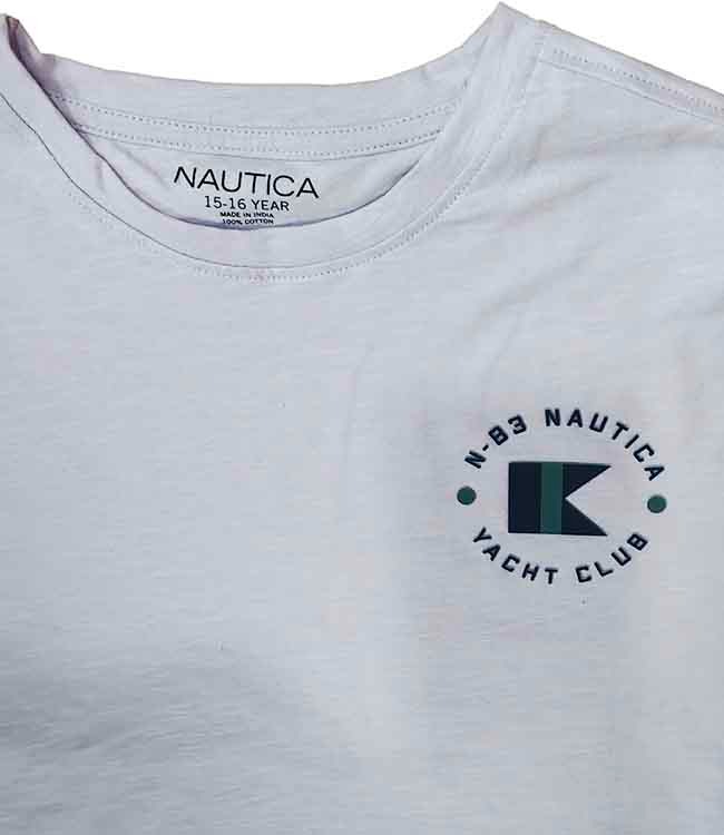 B16460 NAUTICA Boys Printed T-Shirts