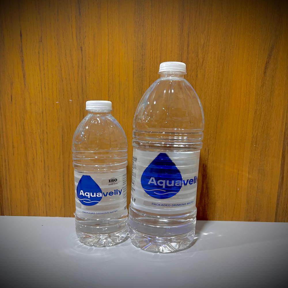 1 LTR Aquavelly Round Water Bottle