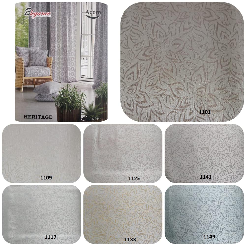Heritage curtain fabric