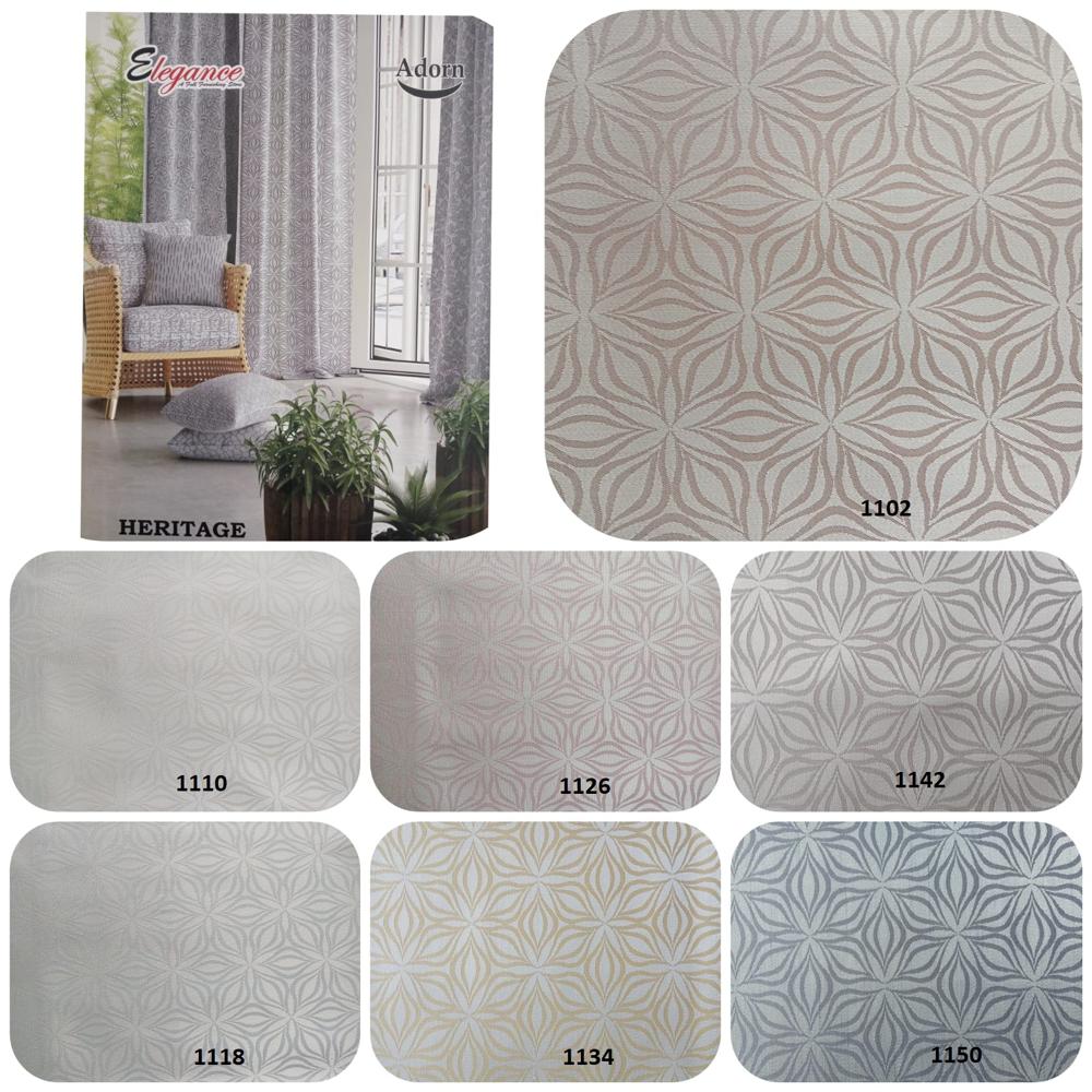 Heritage curtain fabric