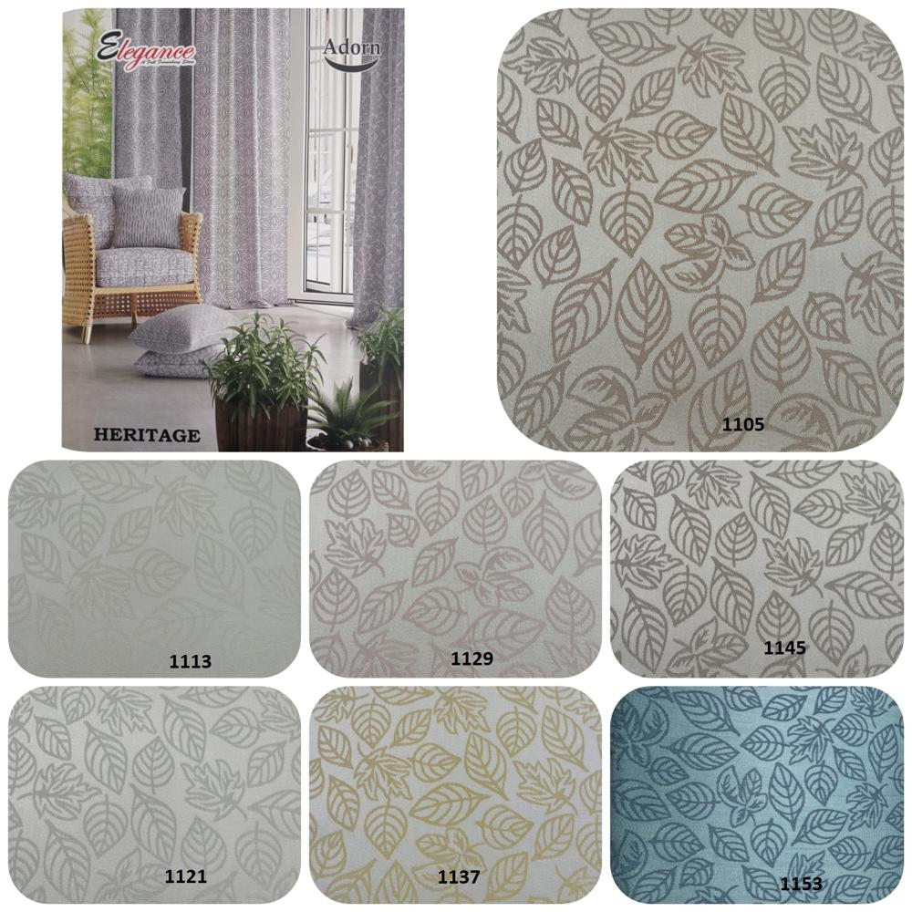 Heritage curtain fabric