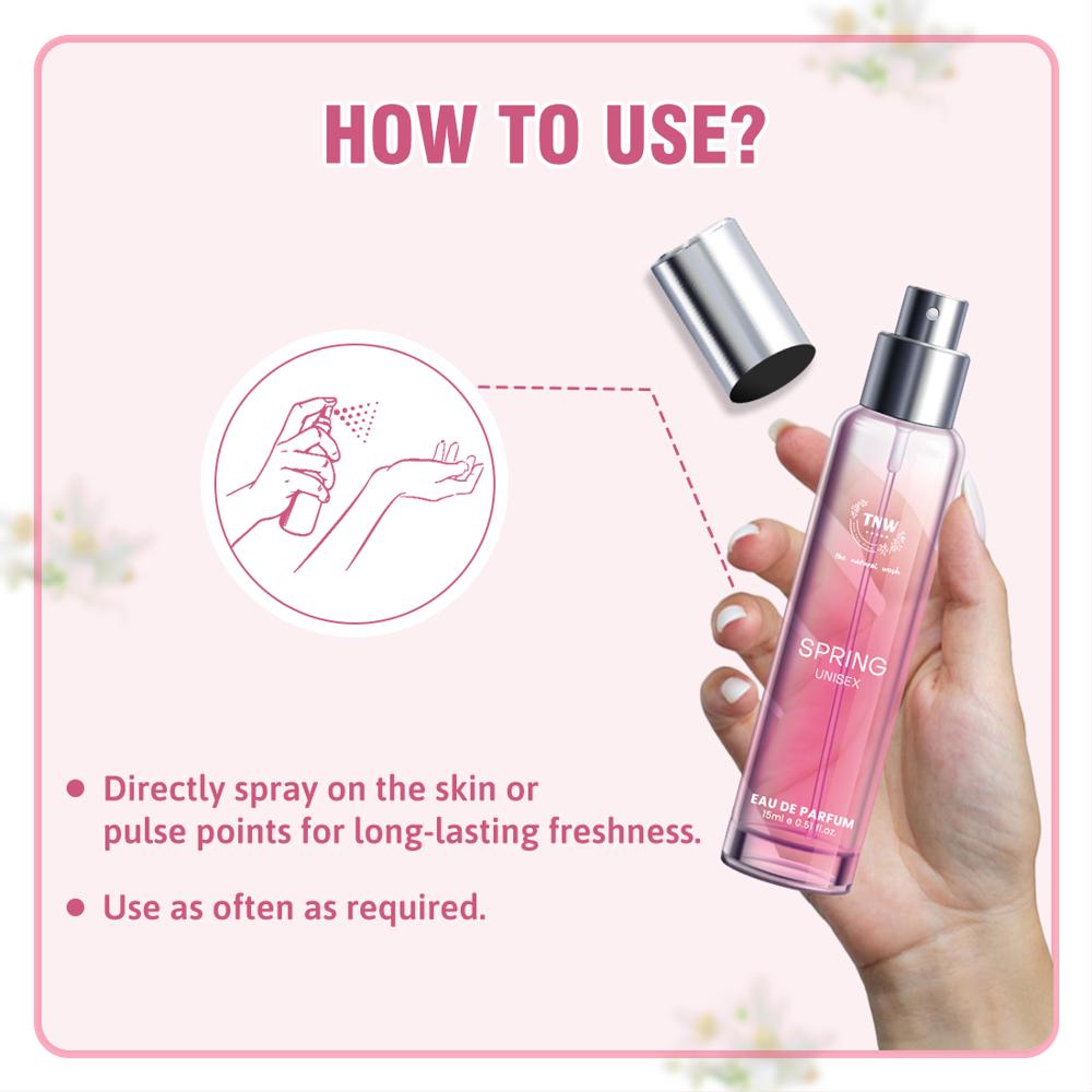 Spring Eau De Parfum for Agarwood, Jasmine, & Spicy Rose Fragrance