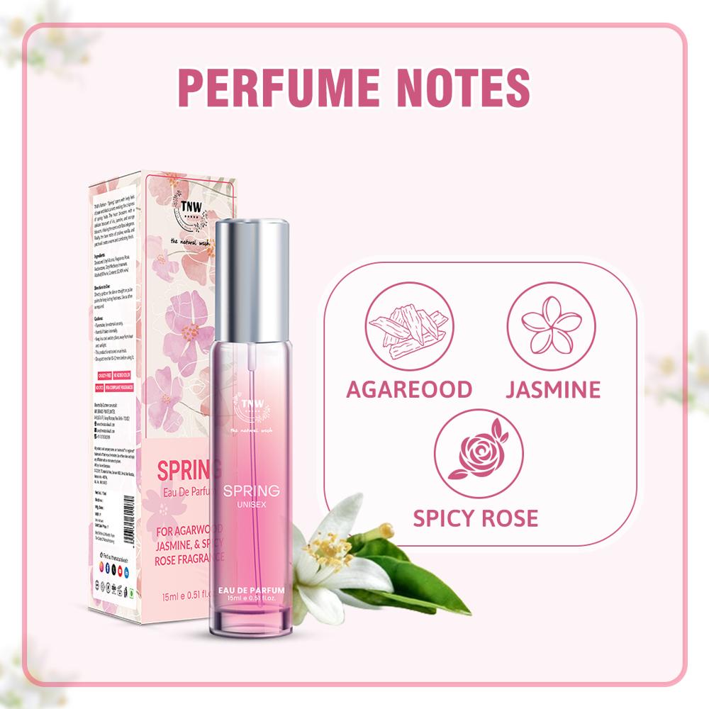 Spring Eau De Parfum for Agarwood, Jasmine, & Spicy Rose Fragrance