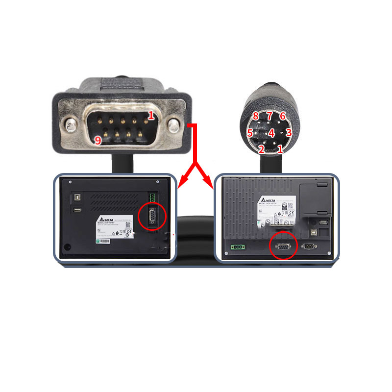 Delta Plc To Hmi Communication Cable
