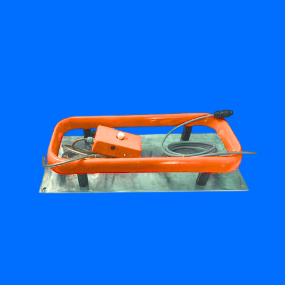 Aggregate Conveyor Metal Detector - Color: Orange