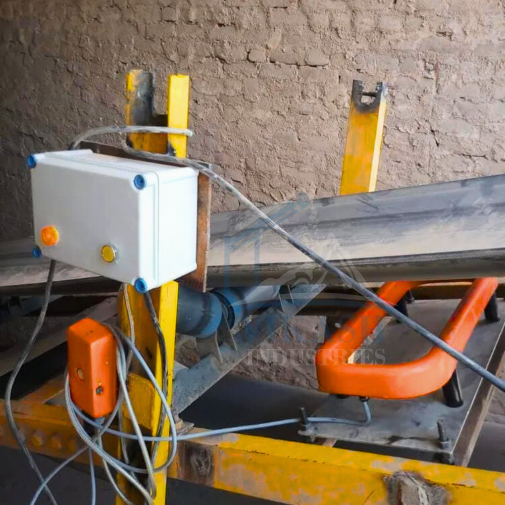 Aggregate Conveyor Metal Detector - Color: Orange