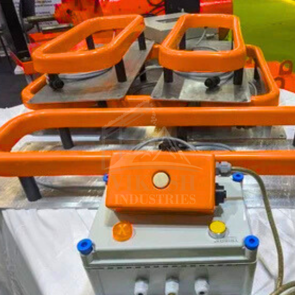 Aggregate Conveyor Metal Detector - Color: Orange