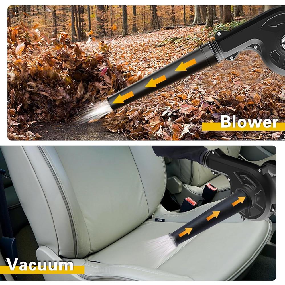 Leaf Blower Cordless with Battery and Charger 