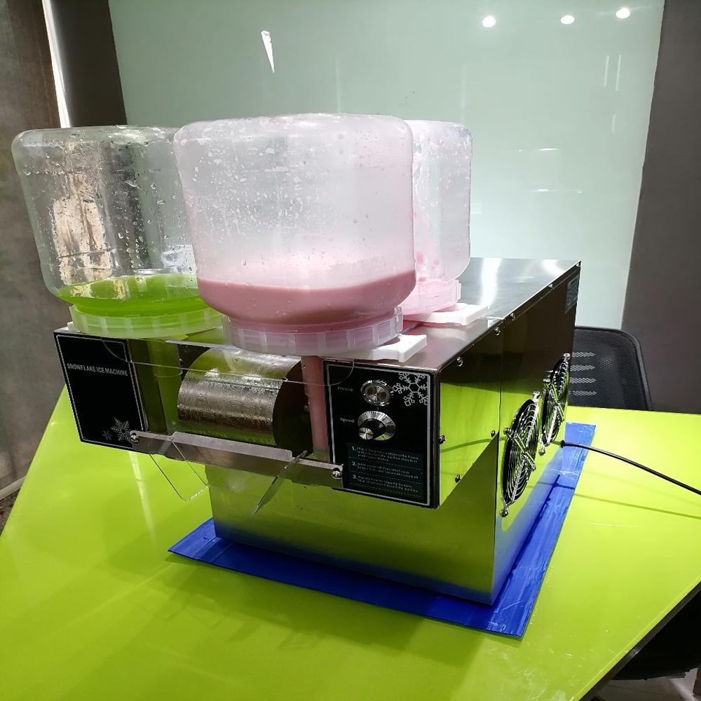 Ice Cream Roll Making Machine - Color: White