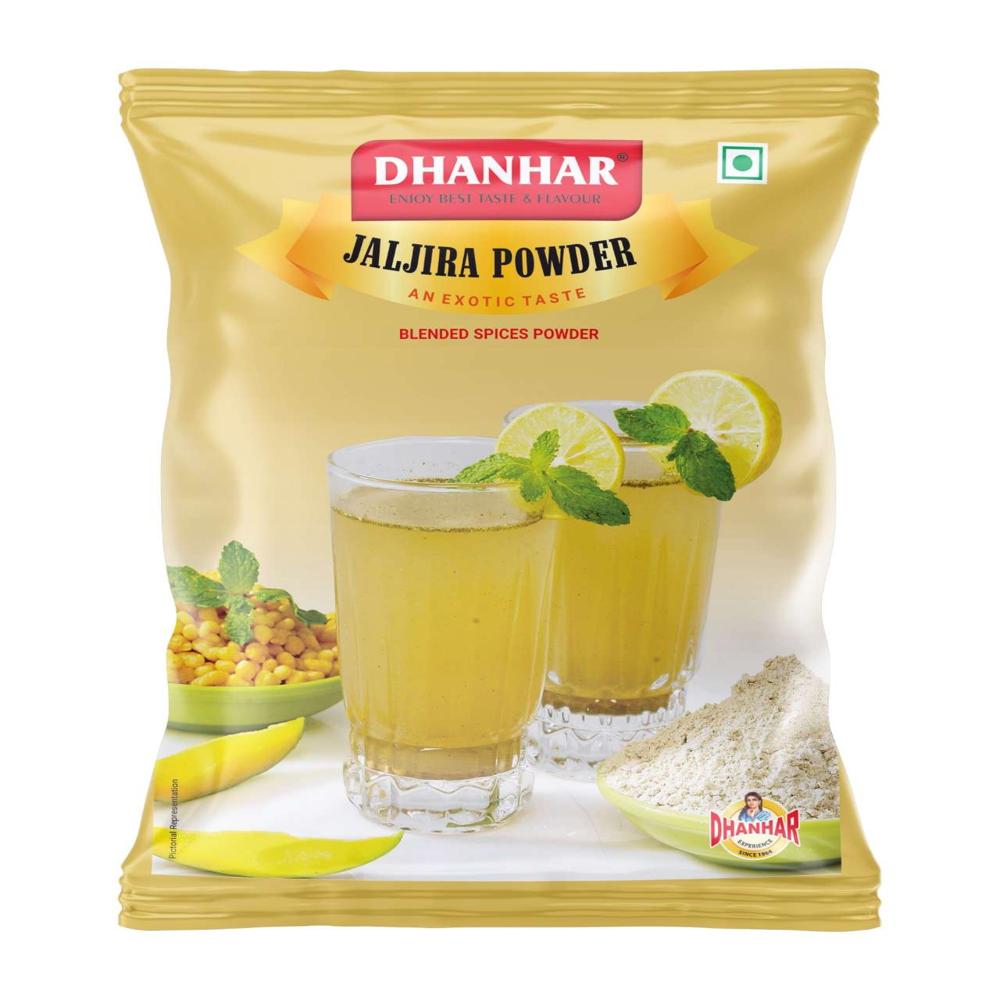 Dhanhar Jaljira Masala Powder | Instant Drink Masala Powder Natural and Pure, 500 Grams