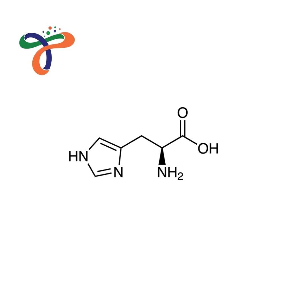 L-Histidine (71-00-1) (C6H9N3O2)