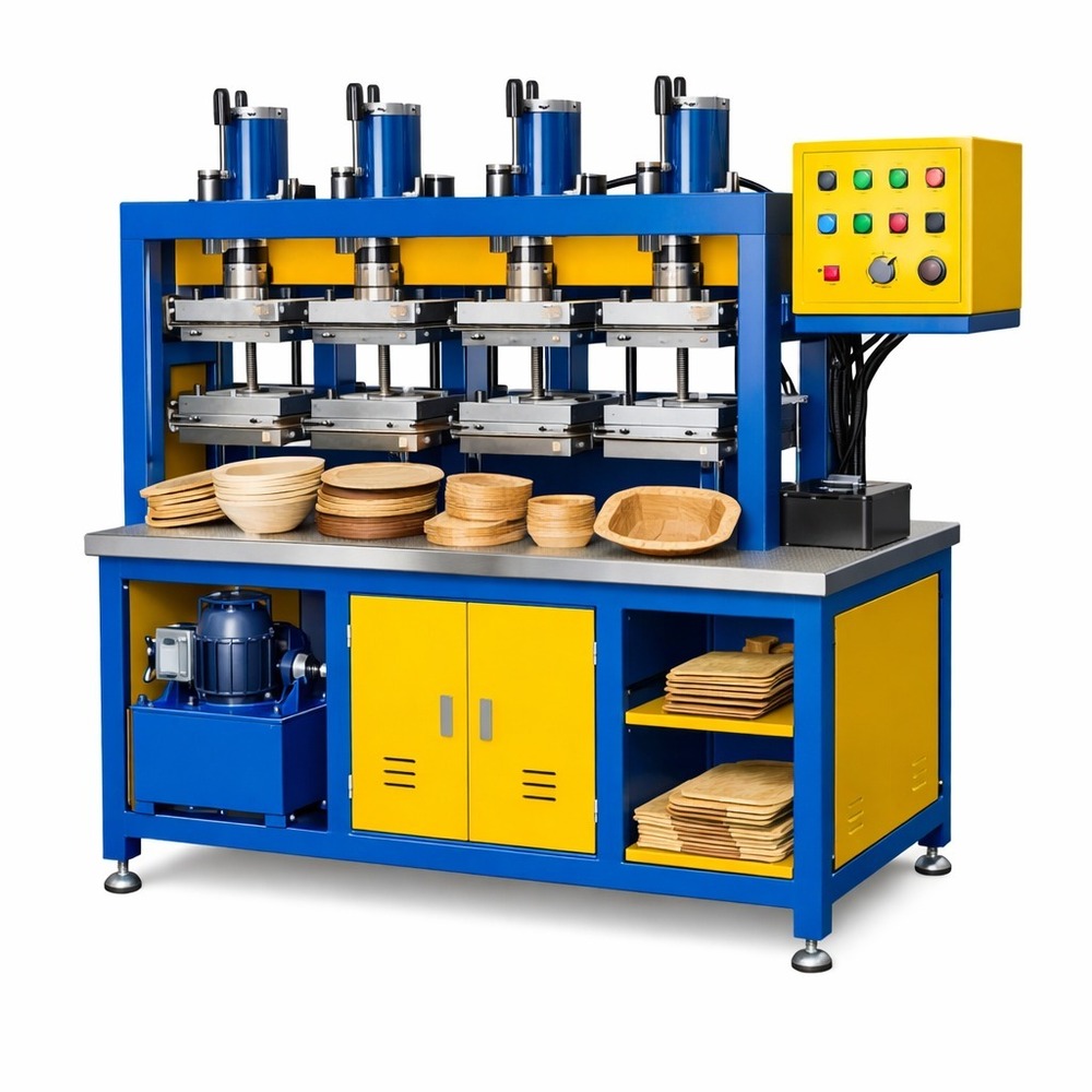 Areca Leaf Plate Making Machine