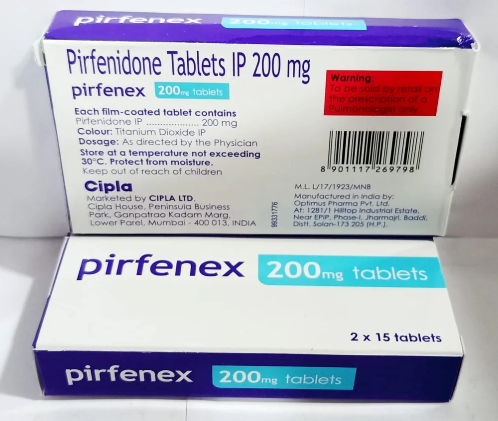 Pirfenidone 200mg Tablet - Drug Type: General Medicines
