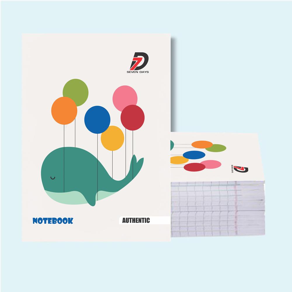 Authentic Series 240 Pages 2 Line Notebook - Mega-Jumbo Double Line Exercise Book for Intensive Hindi Literature & Regional Language Notes - Maximum Capacity Premium Long-Book by CTC BOOK WORLD PVT. LTD.